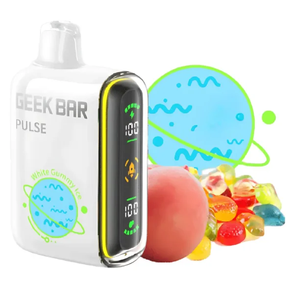 white gummy ice geek bar